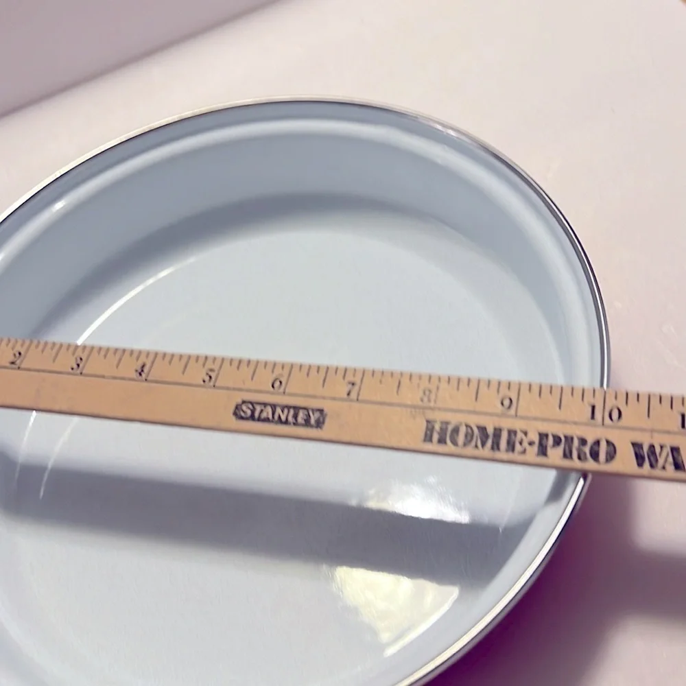 NOS Vintage Enamel 10” Fry Pan MCM